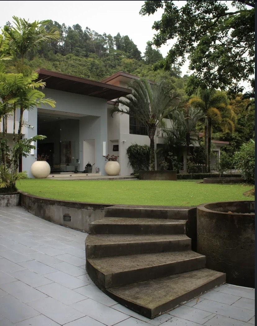 Instalaciones y jardines de The Haven