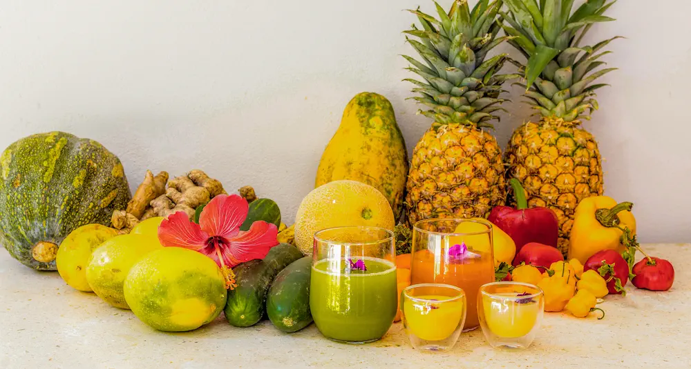Ingredientes frescos locales
