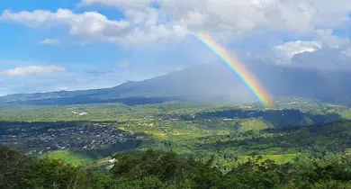 Beautiful rainbows of Boquete